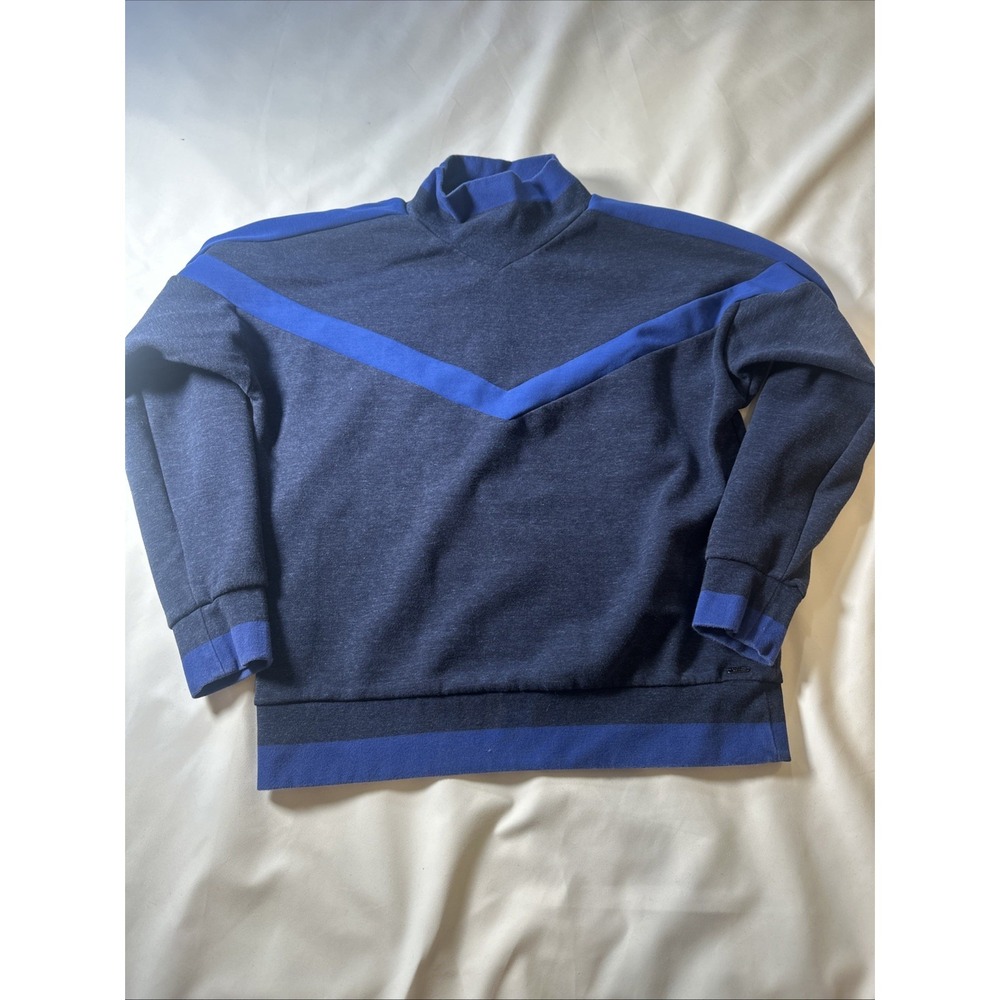 Scotch & Soda Blue Sweatshirt Pullover Size Small Blauw